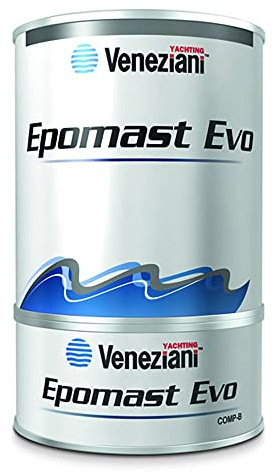 Veneziani - Epomast Evo Stucco epossidico ultraleggero, colore: Azzurro, size: 1,5 lt A+B