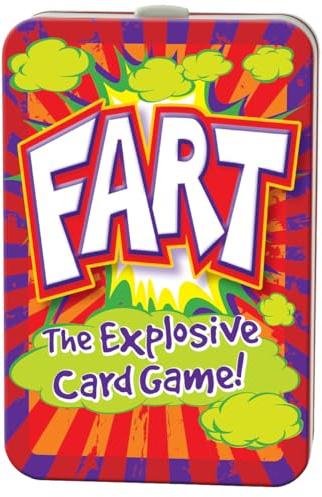 Cheatwell Games Fart Card Game - The Explosive Card Game - Easy to Learn Fast Flatulent Fun, Kids Family & Friends Party Game, Funny Fast Acting, Toilet Humour, Ages 8+, 3+ Players
