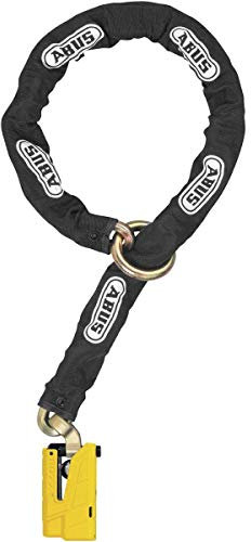 ABUS Lockitt Granit Detecto 8077 Alarmed Disc Lock with 12KS120 Noose Chain