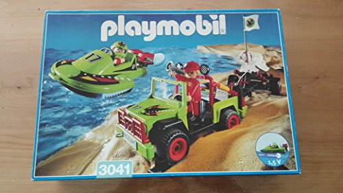 Playmobil 3041 - Lancha con offroader