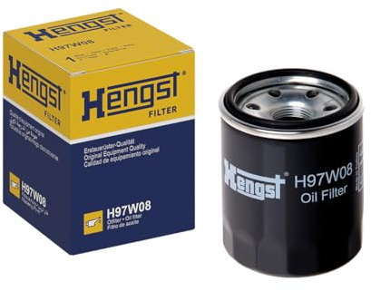 HENGST - Ölfilter H97W08 - Öl-Anschraubfilter für KFZ | Hochwertiger Motorölfilter für KFZ mit Otto- oder Dieselmotor - Robuster Ölfilter mit hoher Schmutzaufnahmefähigkeit