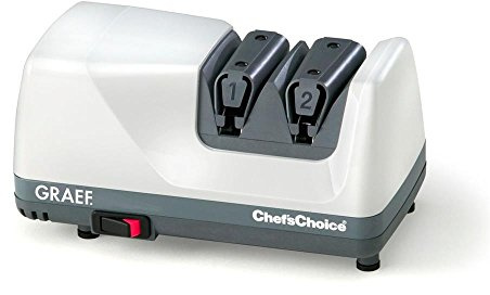 Graef CC105DE Knivslipare, Silver, Vit