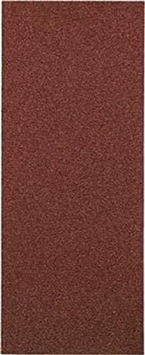 kwb 812-120 set di carta abrasiva da 10 pezzi Professional (115 x 280 mm, grana 120, per legno, metallo e vernice, rivestimento in ossido di alluminio, per levigatrici orbitali, confezione economica)