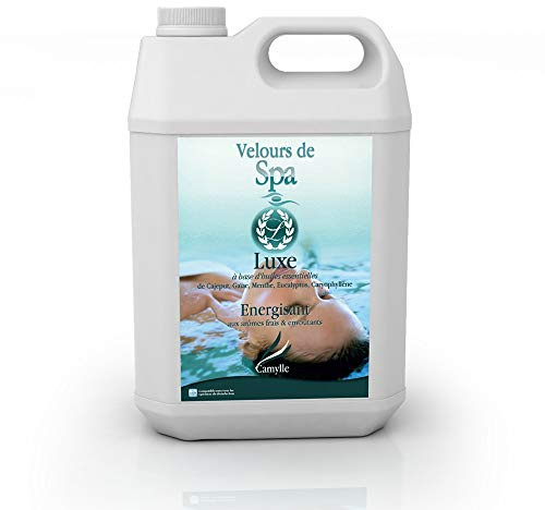 Camylle - Whirlpool Badezusatz Luxe - Whirlpoolzusatz aus Hochwertigen und Naturreinen Ätherischen Ölen - Energiespendend Mit frischen und betörenden Aromen - 5000ml