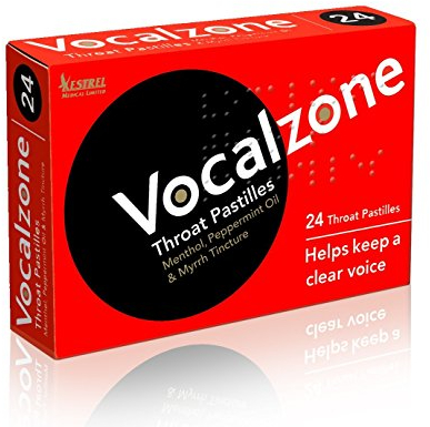 Vocalzone Throat Pastilles Original 3 Packs 24- for Sore Throats and Hoarseness When Overusing Your Voice. Produced and Sold in The United Kingdom Since 1912.