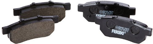 FERODO Kit pastiglie freni Posteriore non predisposto per visualizzazione avviso usura senza accessori FDB778