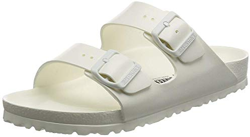Birkenstock Arizona Flip Flops för kvinnor, Vitt, 38 EU