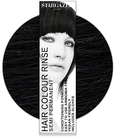 Stargazer Pitch Black Semi Permanent Hair Dye