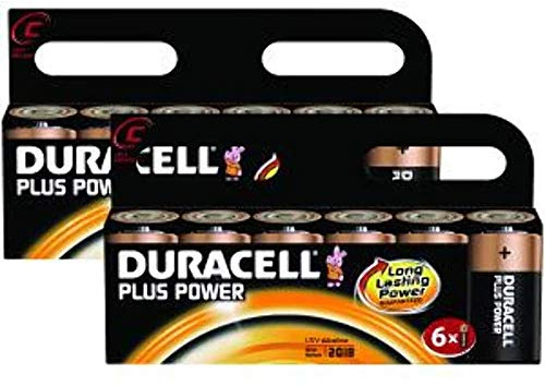 Duracell Plus Power C BUN0035A-Taille 2–Lot de 6