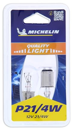 Michelin 008782 2 Leuchtmittel P21/4 W, 12 V, 2 Stück