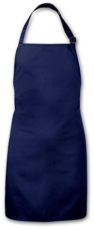 Kids Apron (Blank) - Navy Junior Size