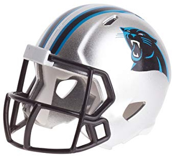 Riddell Speed Pocket American-Football-Helm, mit Logo des Teams Panthers
