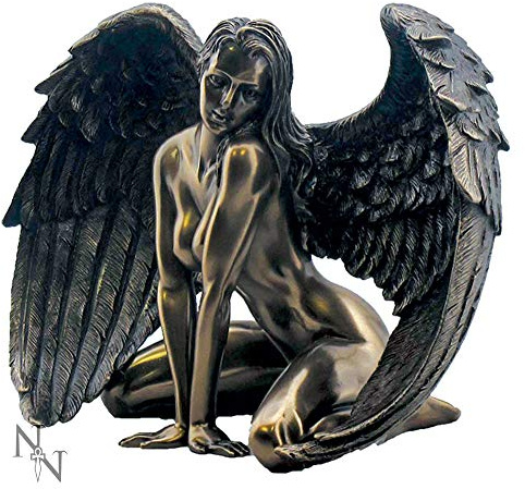 Nemesis Now Angels Passion Dekofigur, Bronze, Kunstharz, 17,5 cm