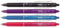 Pilot Tintenroller Frixion Ball CLICKER 07, Etui mit 4 Farben zur Auswahl, 4. Bonus-Set