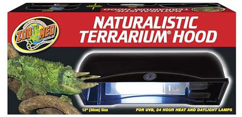 Zoo Med LF-50E Abdeckung 30 cm für Zoo Med Naturalistic Terrarium, mit eingebautem Reflektor
