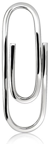 WithLoveSilver 925 Sterling Silver Plain Money Clip - Perfect for Holding VISA, Master Cards and Cash