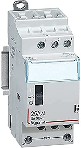 Legrand - Contacteur pour tarifs heures creuses - tripolaire 400V~ - 20A - 2 modules