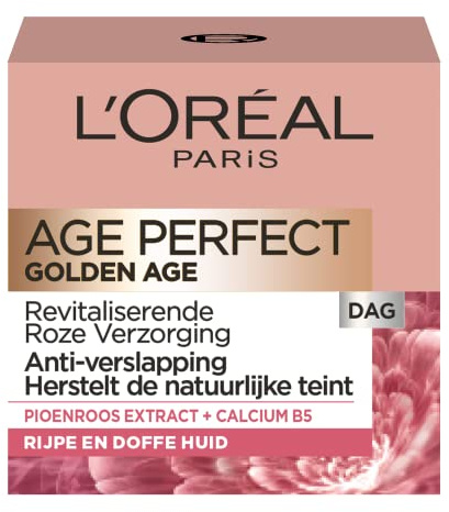 L'Oréal Paris Age Perfect Golden Age rosa rinforzante cura - Pelli mature - 50ml - Crema giorno