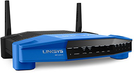 Linksys WRT1200AC Dual-Band und WLAN-Router mit Gigabit- und USB 3.0-Anschlüssen und eSATA