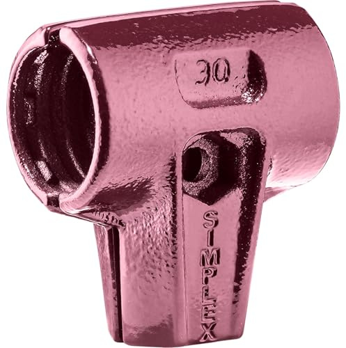 Halder Simplex Cast Iron Replacement Housing 30mm – For Soft-Face Mallets, Wear-Resistant Powder Coated, Vibration Dampening, Non-Chipping – 3011.030