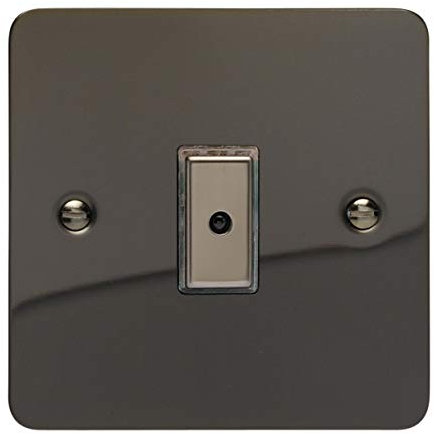 Varilight 1-Gang 1-Way Remote/Tactile Touch Control Master LED Dimmer Light Switch 1 x 0-100W (Max 10 LEDs) Iridium JFIE101