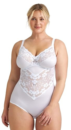 Miss Mary of Sweden Fantastic Flair Mjuk Spets-Body utan Bygel 80C Vit