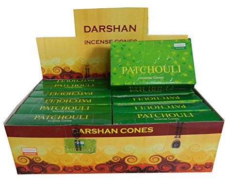 Räucherkerzen Patchouli Delux von Darshan 10 Räucherkerzen 28g