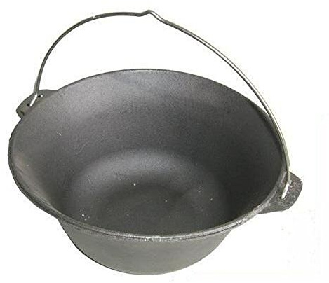 Armeeverkauf Kessel Guss 6 Liter
