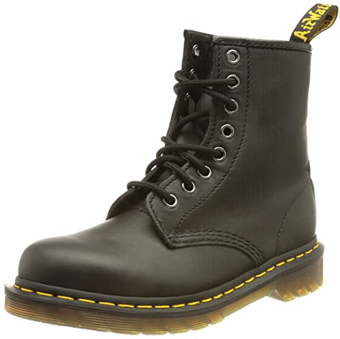 Dr. Martens Mädchen 1460 Combat Boots, Schwarz Black Smooth, 39 EU