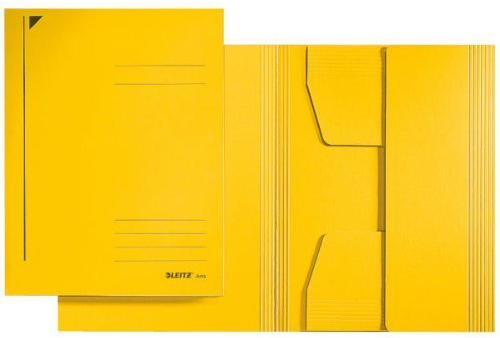 Leitz Jurismappe, A4, Primärkarton, gelb (10er Pack, gelb)