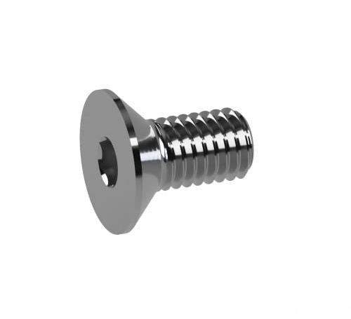 200 Edelstahl V2A Innensechskant Senkkopfschrauben ISO 10642 A2 M8x20
