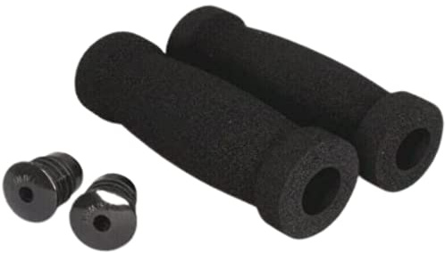Ultracycle Foam Comfort MTB Grips - High-Density Foam Rubber for Ultimate Hand and Wrist Comfort, Durable and Ergonomic Design for Mountain Biking and Cycling - 125mm Length (Pair)