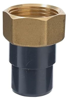 Raccord union PVC pression noir droit F 11/4 Mâle Ø 32 mm Girpi