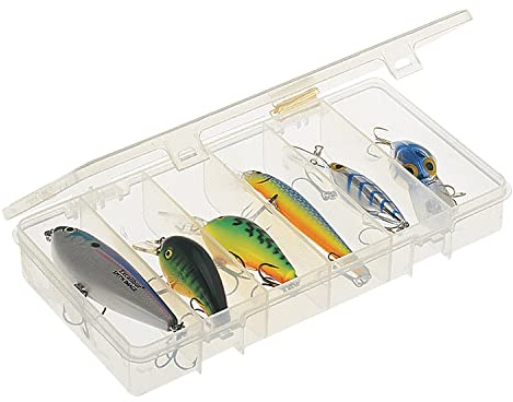 Plano Aufbewahrungsbox, 6 Fächer, transparent