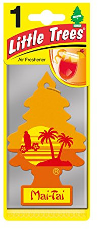 2 x Little Trees MTR0063 'MAI-TAI' Fragrance Air Freshener