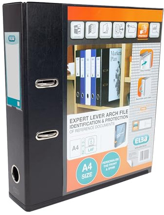 Elba A4 70 mm Vision Ringmappe - Parent A4 Schwarz