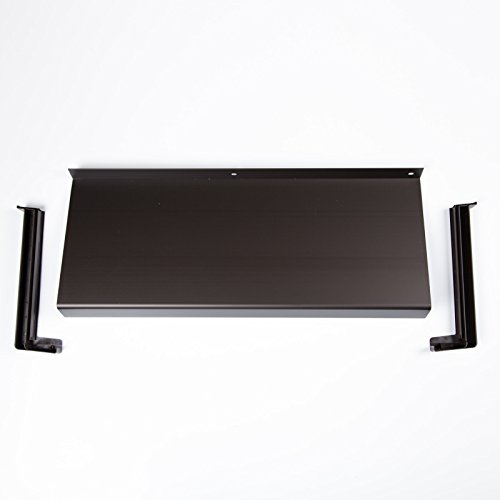 Hochwertige Fensterbank aus Aluminium, braun 1200 x 210 mm