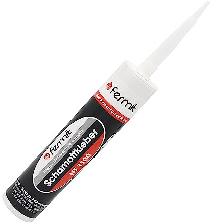 Stabilo-Sanitaer HT1100 Colle autoadhésive résistante à la température supérieure à + 1100 °C pour poêles ou installations de chauffage 310 ml