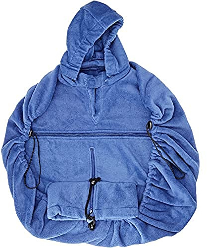 HOPPEDIZ Fleece-Cover Basic - wärmendes Tragecover für Tragehilfen - Rot