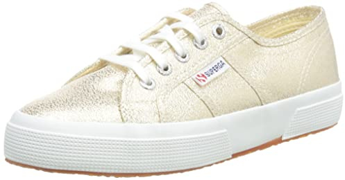 SUPERGA 2750 Lamew, Scarpe da Ginnastica Basse Donna, Yellow Gold, 39 EU