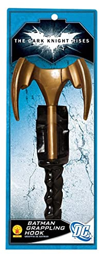 DC Batman The Dark Knight Rises: Batman Grappling Hook for Kids by Rubies, Boy's No Size