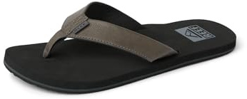 Reef MENS SANDALS, TWINPIN, TAN/GREY