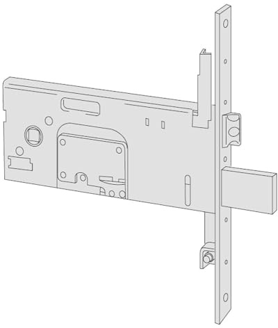 CISA 57357-90 SERRATURA SCROCCO