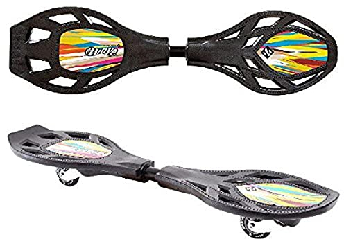 Streetsurfing Waveboard Wave LX-Design: Explosive, Schwarz, 87 x 17 x 19 cm