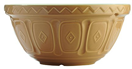 Mason Cash - Rührschüssel, Teigschüssel, Küchenschüssel - Farbe: Zimt, Cane - Ø: 29 cm - Steingut