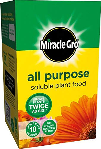 Miracle - gro All Purpose Soluble Plant Food, Grows plants twice as big... GUARANTEED!