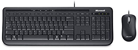 Microsoft Wired Desktop 600 for Business Keyboard - Black