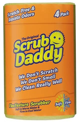 Scrub Daddy Special Cleaning Sponge, Set of 4