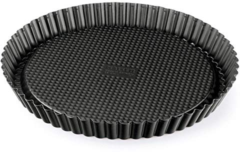 Original Kaiser Inspiration Obstbodenform 28 cm, Obstkuchenform, Tortenboden Backform antihaftbeschichtet, Tortenbodenform Wellenrand, gleichmäßige Bräunung