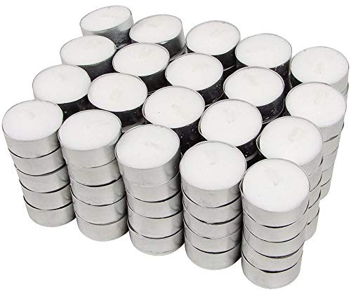 Hillfield® Maxilichte, Maxiteelichte, Jumbo Teelichter (144 Stück)
